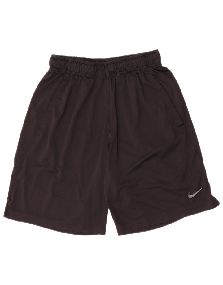 Nike Dri Fit - Pantalones cortos deportivos para hombre (poliéster), color negro
