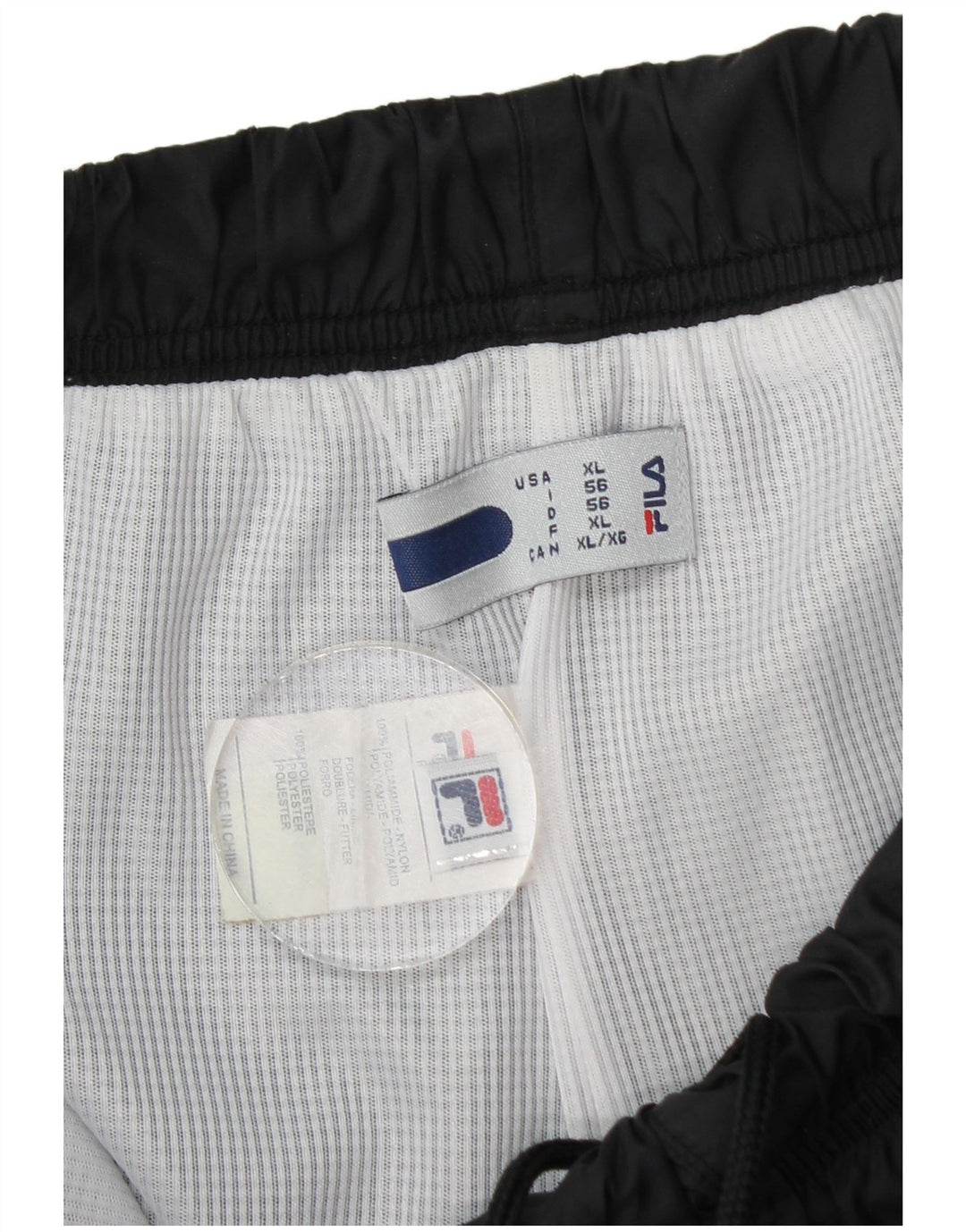 Fila Pantalón Chándal Hombre Joggers XL Poliamida Negro
