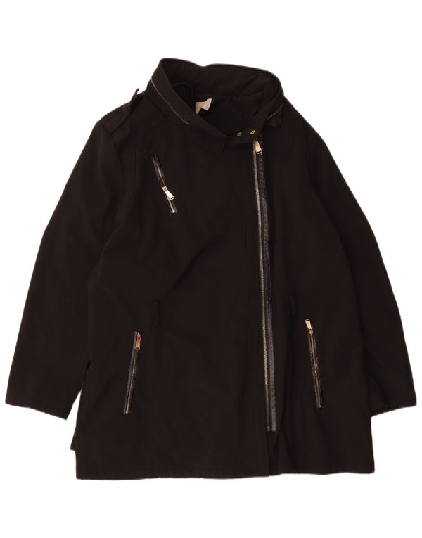 Michael Kors Chaqueta militar extragrande para mujer UK 20 2XL Poliéster negro