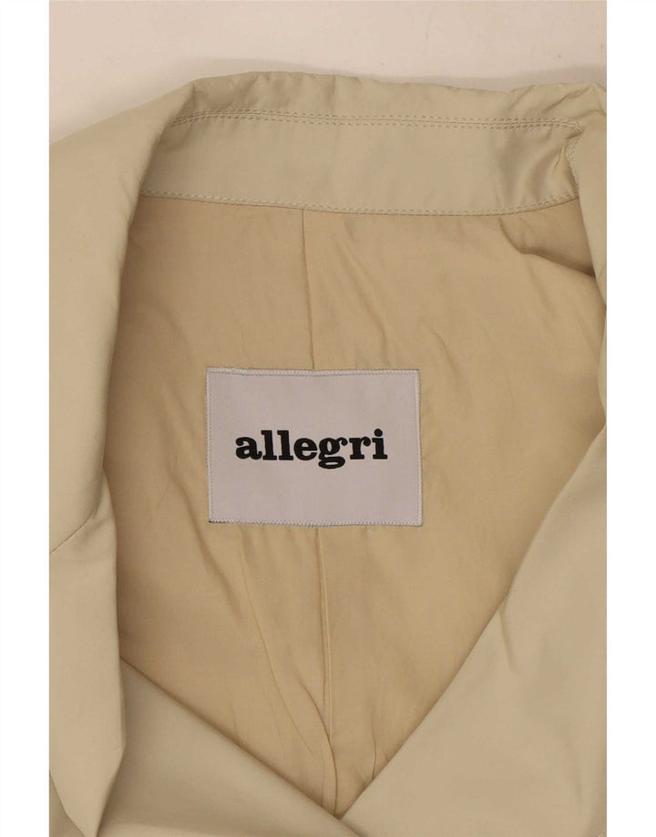 Gabardina Mujer Allegri IT 44 Poliéster Beige Medio