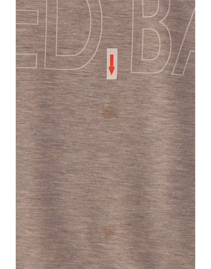 Ted Baker Sudadera gráfica para mujer Jersey Talla 4 Grande Gris moteado