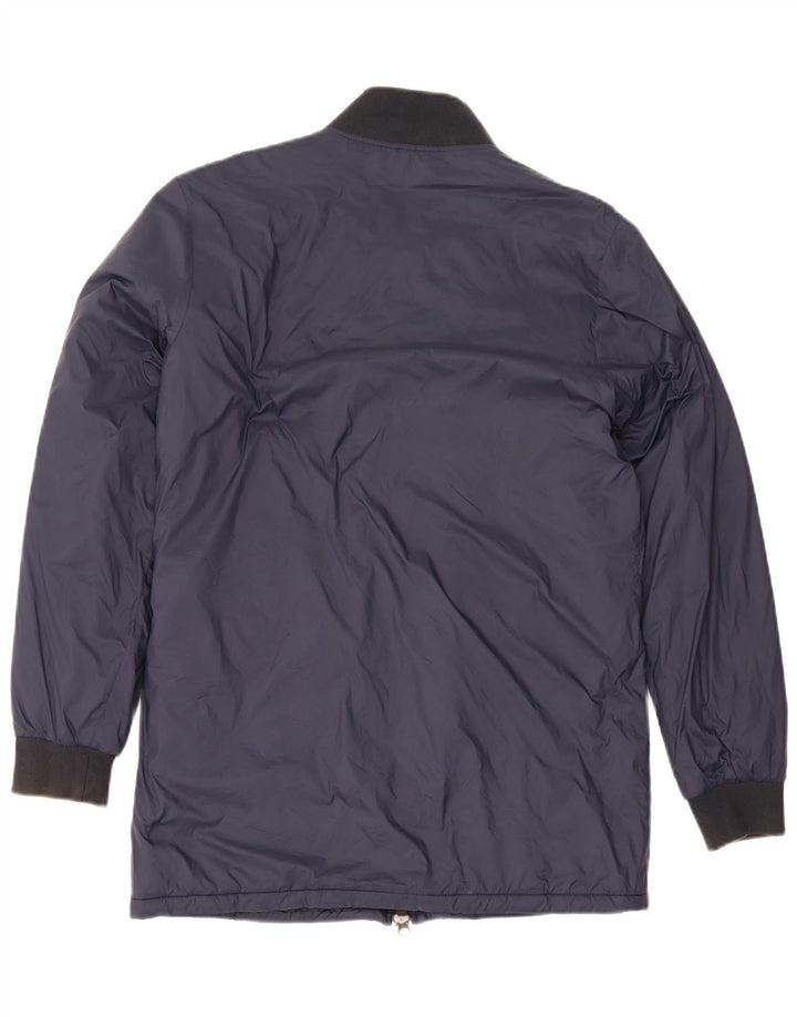 Barbour Chaqueta acolchada para hombre UK 36 Small Azul marino Colorblock Poliamida