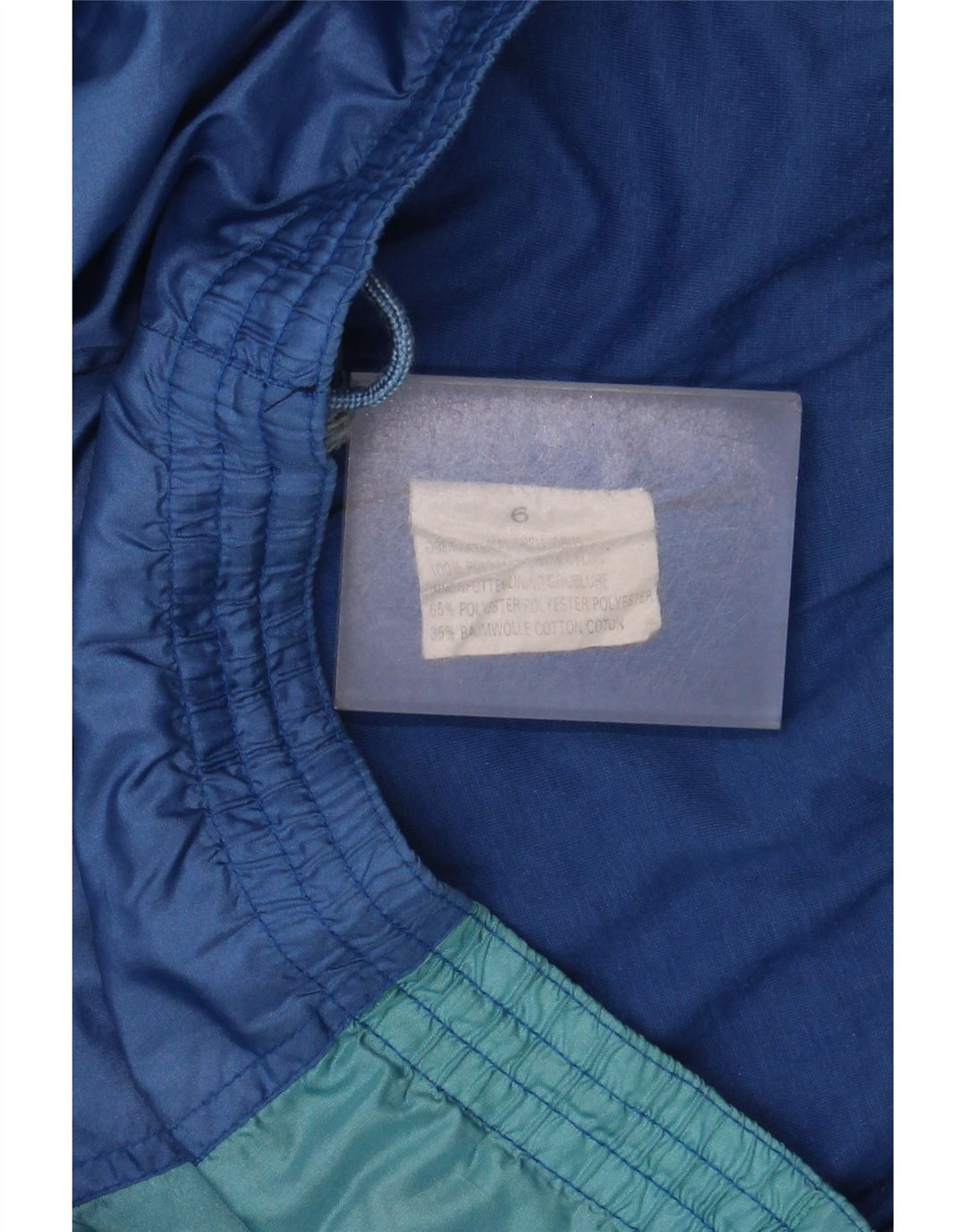 Erima Hombre Pantalones De Chándal Joggers Large Azul Colorblock Poliamida