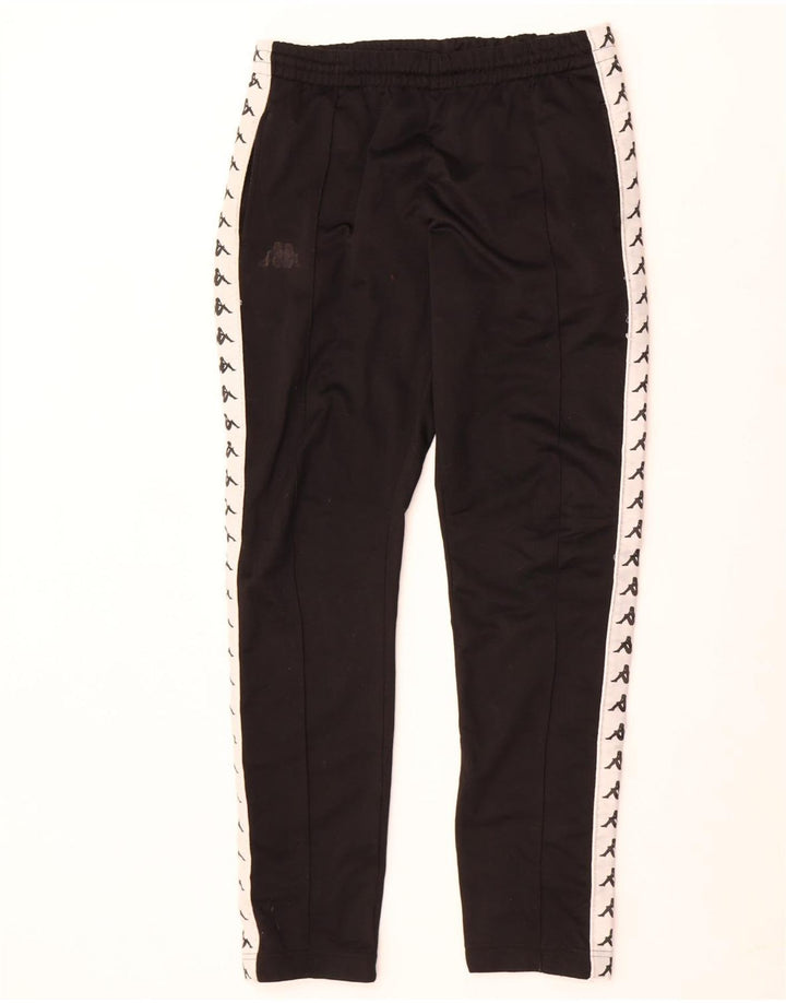 Kappa Hombre Pantalones De Chándal Gráficos Medium Black Colorblock