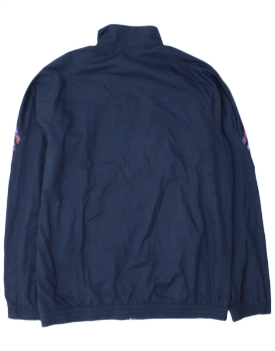 Adidas - Chaqueta de chándal para hombre, talla 40/42, mediana, azul marino, poliéster
