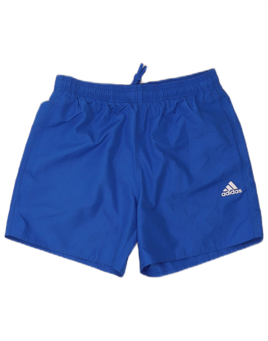 Pantalón Corto Deportivo Adidas Hombre Azul Medio Poliéster