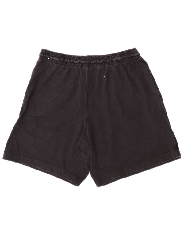 Pantalones cortos deportivos Nike para hombre de algodón negro mediano