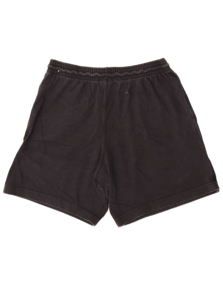 Pantalones cortos deportivos Nike para hombre de algodón negro mediano