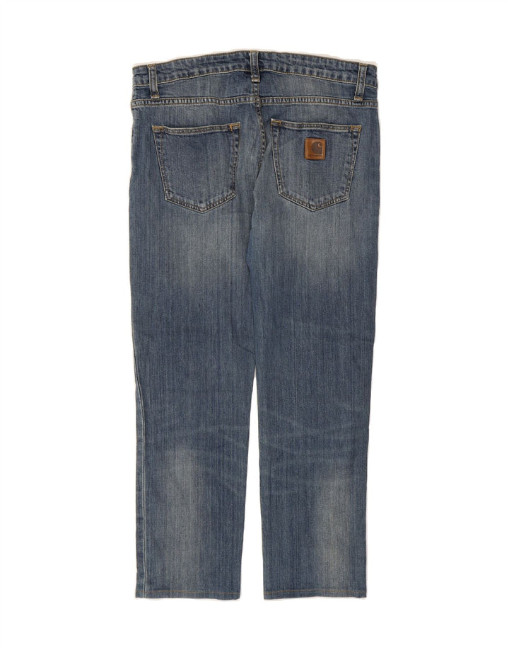 CARHARTT Womens Straight Jeans W27 L25 Blue Cotton Vintage Carhartt and Second-Hand Carhartt from Messina Hembry 