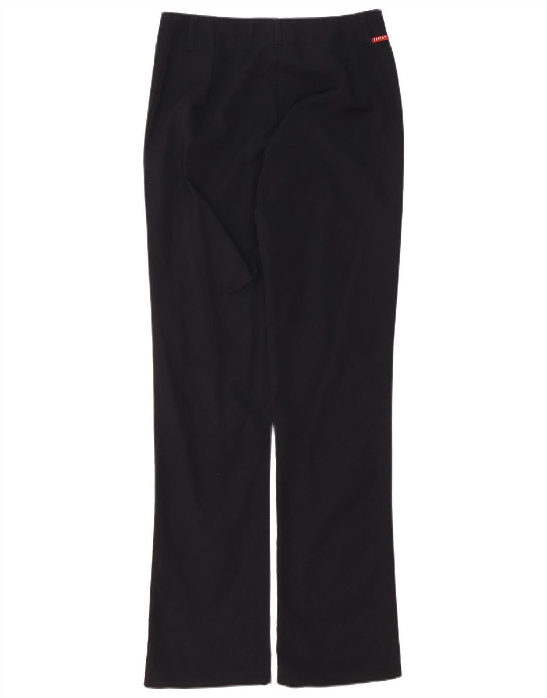 Pantalón Casual Replay Mujer W28 L32 Poliamida Negro