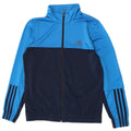 Adidas - Chaqueta de chándal para niño, 13-14 años, color azul