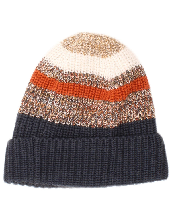 Jack Wolfskin Gorro de punto para hombre, talla única, acrílico a rayas multicolor