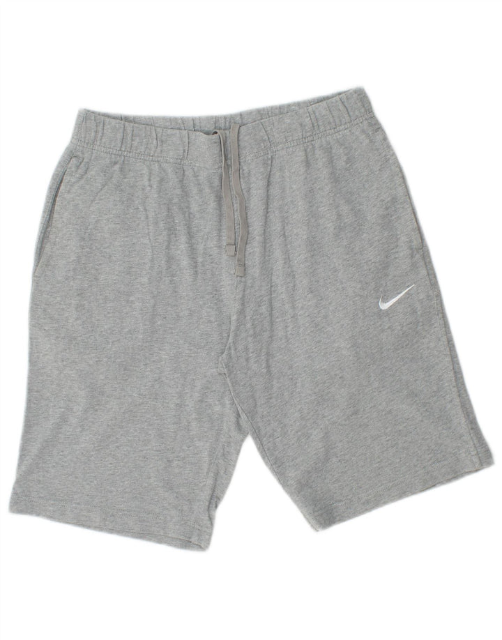 Pantalones cortos deportivos Nike para hombre gris medio