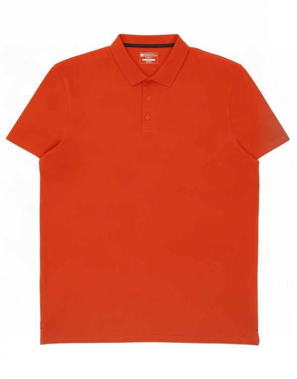 Polo de corte entallado para hombre Mountain Warehouse XL Rojo
