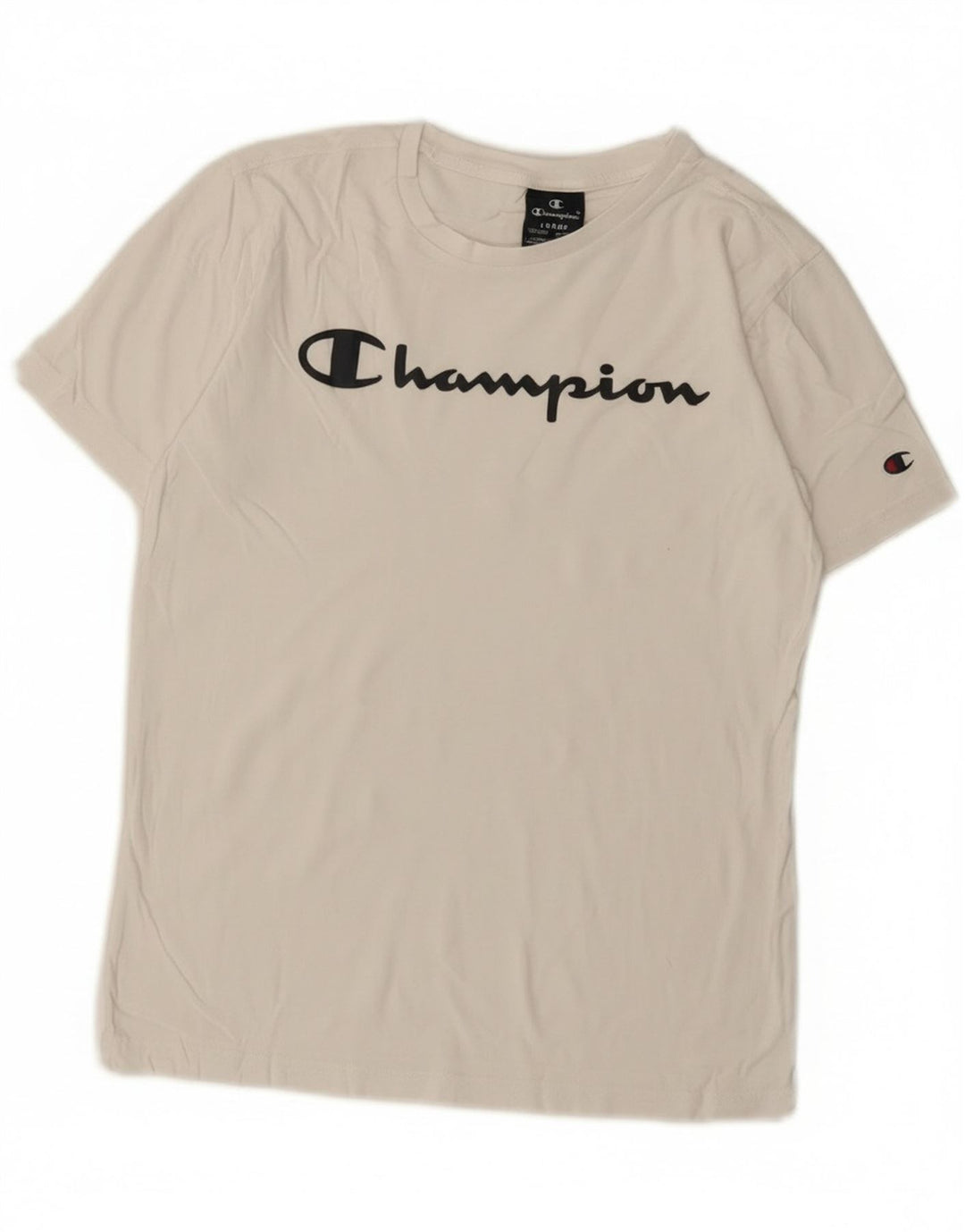 Champion Camiseta gráfica para niños 11-12 años Grande Blanco