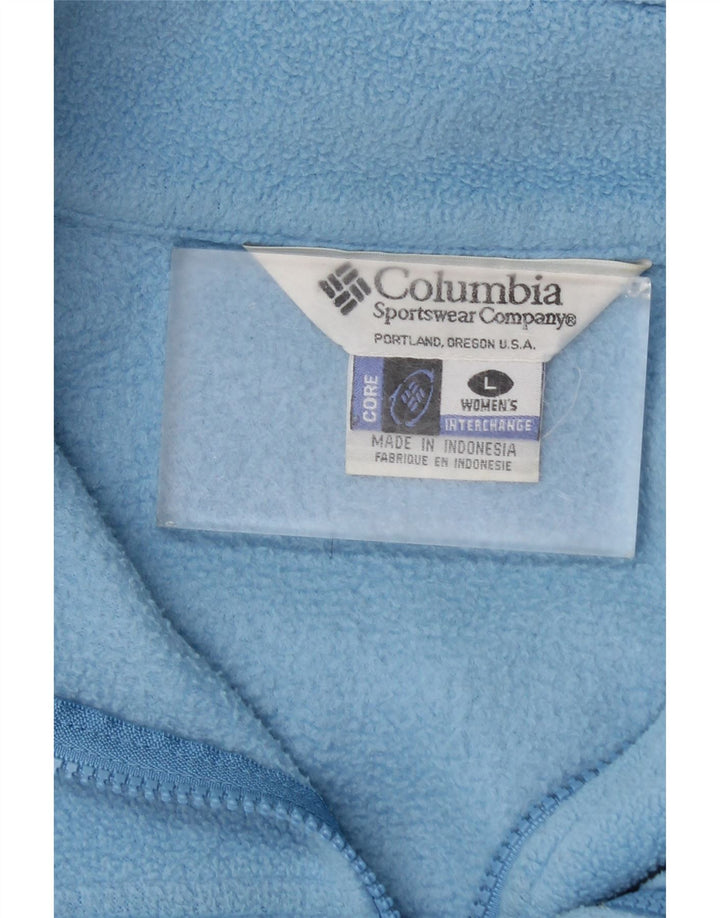 Columbia Chaqueta Polar para Mujer UK 46 Grande Azul