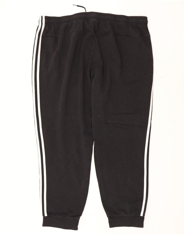Adidas - Pantalón de chándal para hombre, talla 3XL, algodón negro