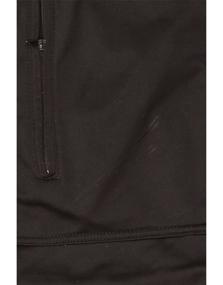Lotto Mens Chándal Top Chaqueta Grande Poliéster Negro