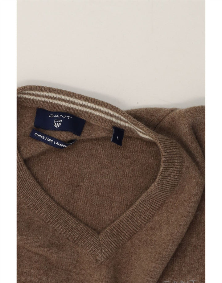 Gant Jersey con Cuello en V para Hombre