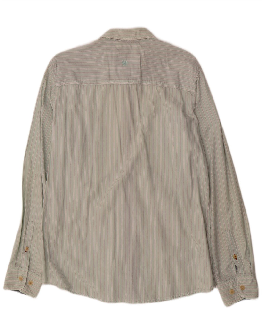 Camisa de corte clásico para hombre de Fat Face de algodón a rayas verdes grandes