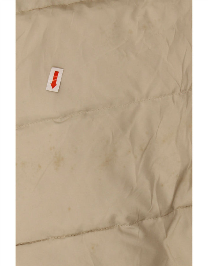SERGIO TACCHINI Chaqueta acolchada con capucha Mujer IT 42 Poliéster beige medio