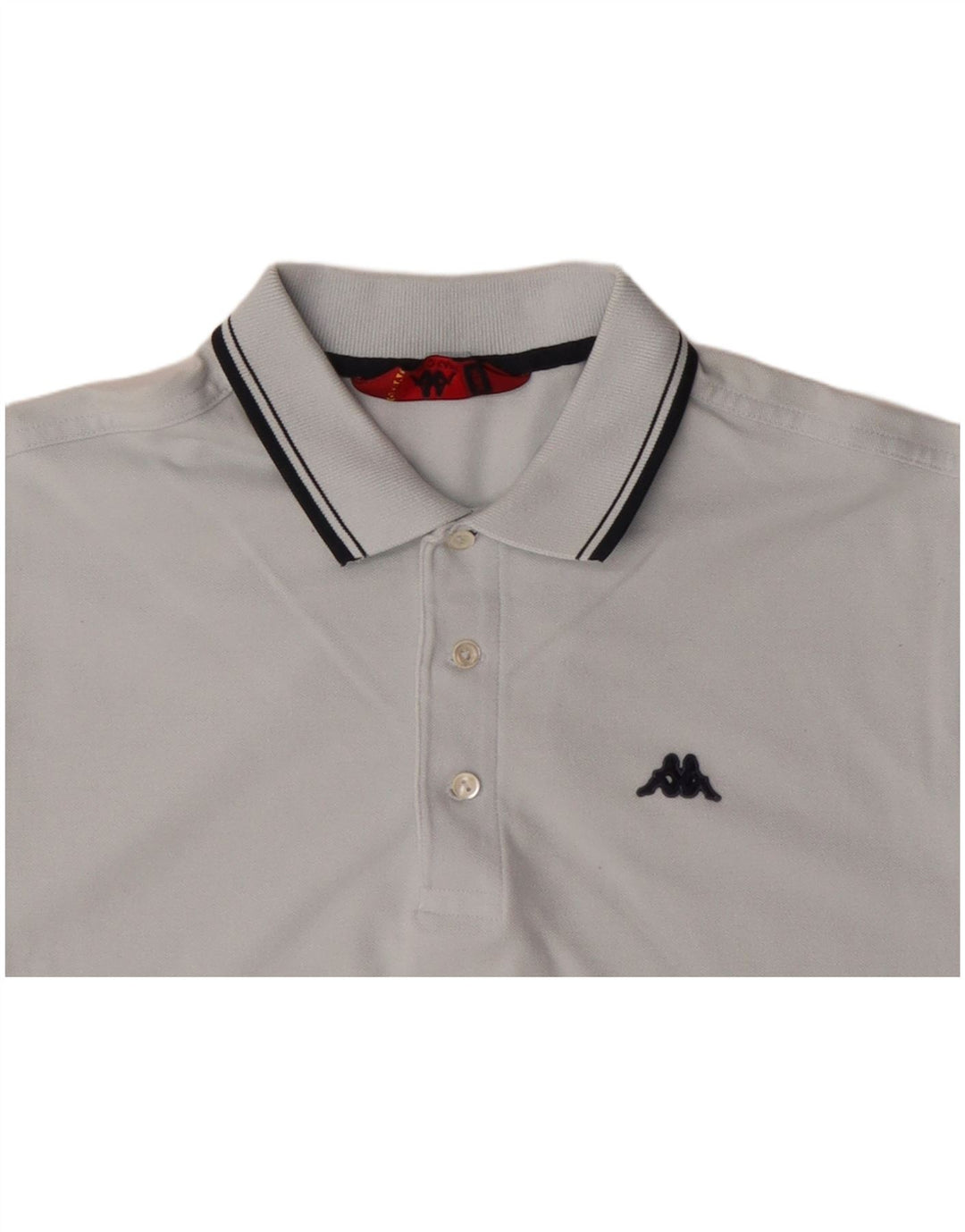 KAPPA Polo Hombre Algodón Azul Medio