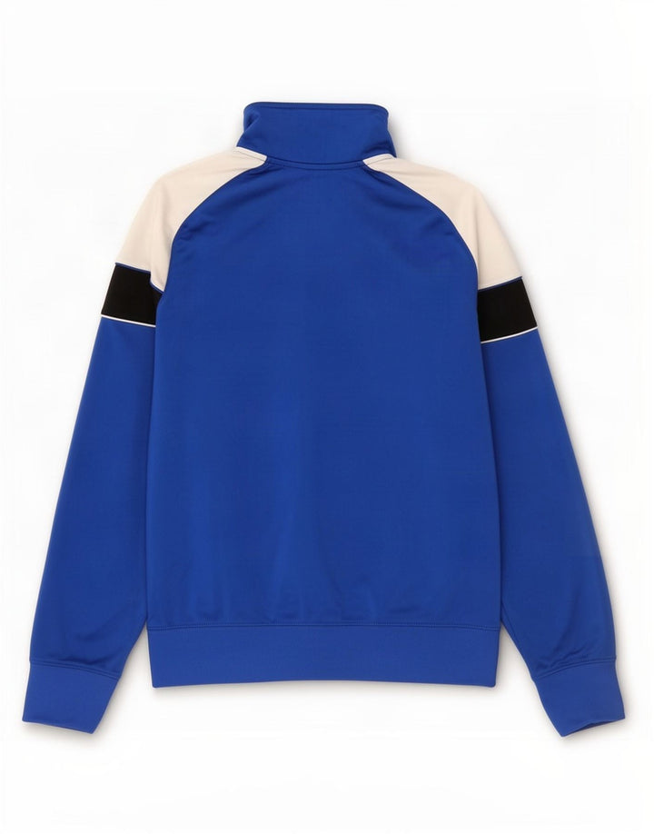 Nike - Chaqueta de chándal para hombre, color azul medio, poliéster con bloques de color