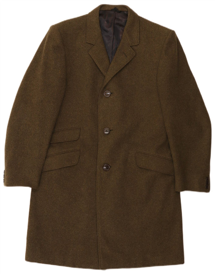 Abrigo vintage para hombre IT 46 Pequeño Caqui