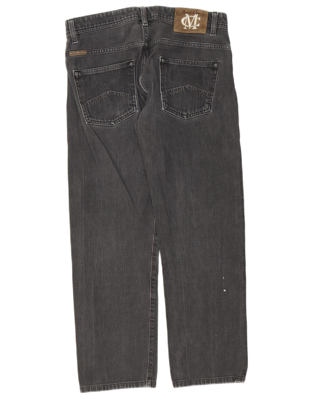 Marlboro Classics Vaqueros Sueltos Para Hombre W31 L28 Algodón Gris