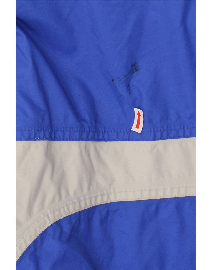 HIGH COLORADO Abrigo cortavientos extragrande para mujer EU 44 XL Bloque de color azul