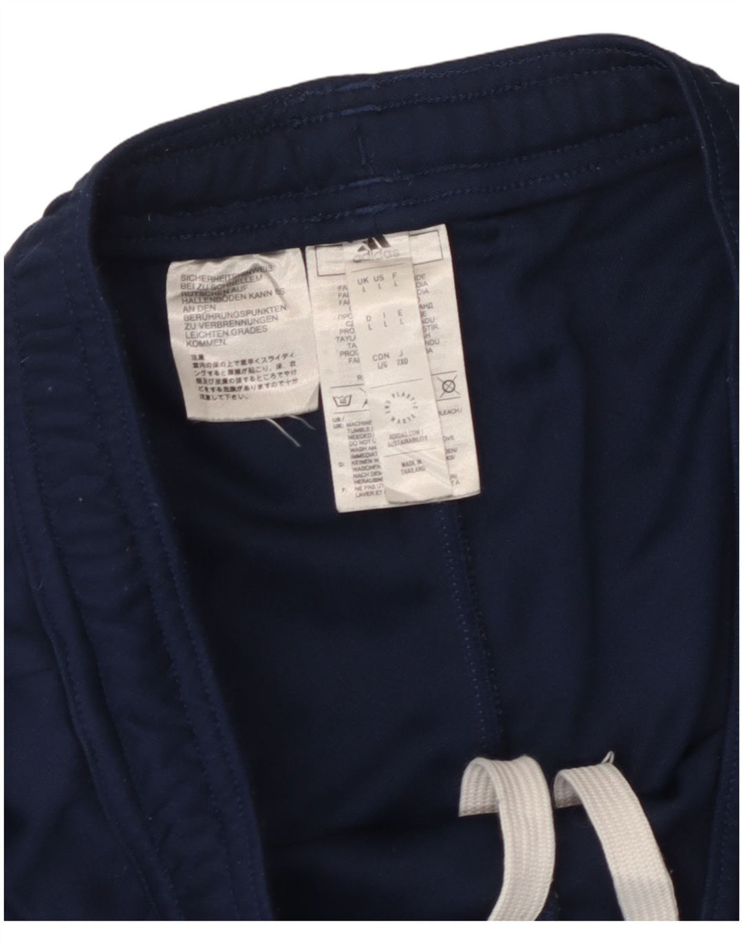 Pantalón De Chándal Adidas Hombre Grande Azul Marino Poliéster