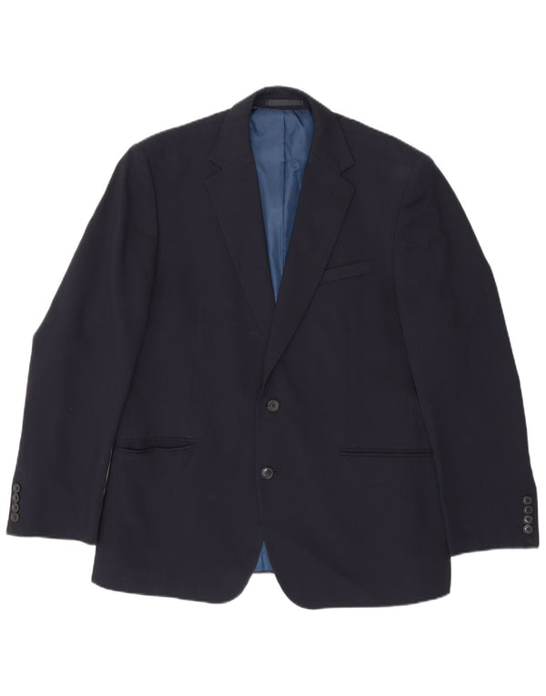 Marks & Spencer Chaqueta tipo blazer de 2 botones para hombre UK 42 Large Azul marino