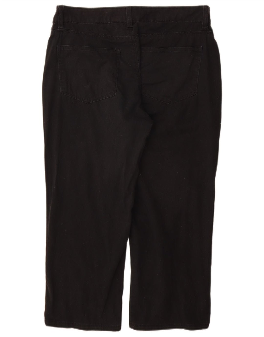 LEE Pantalones Capri de Corte Clásico para Mujer W32 L22 Negro