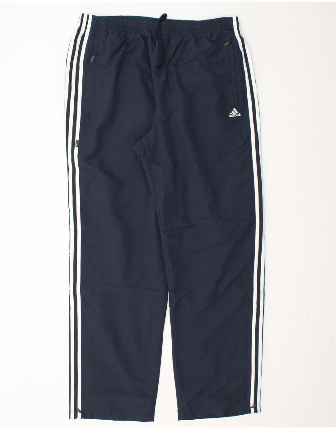 ADIDAS Hombre Climalite Pantalón Chándal XL Azul Marino Poliéster
