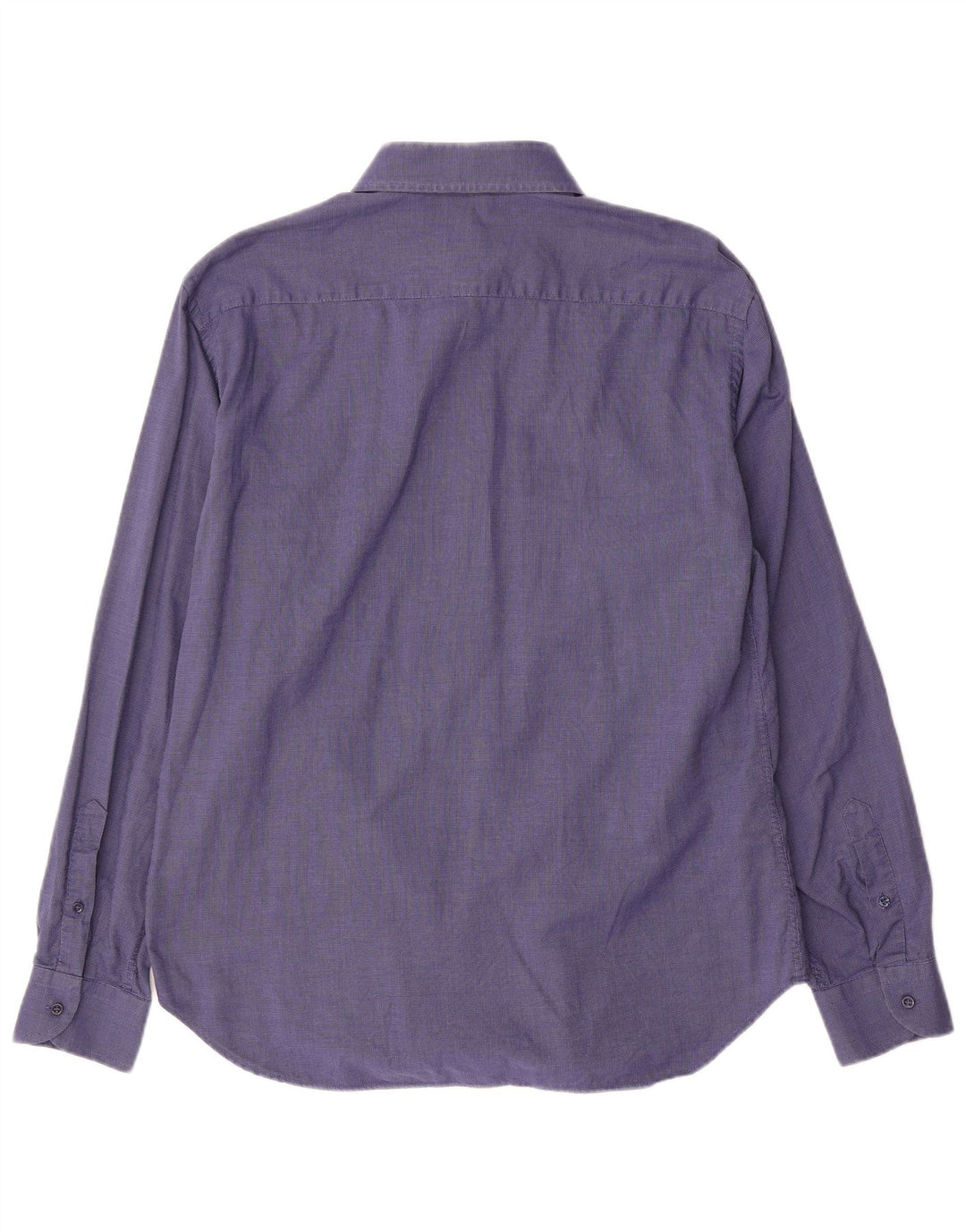 Camisa Roccobarocco Hombre Talla 17 43 XL Algodón Azul