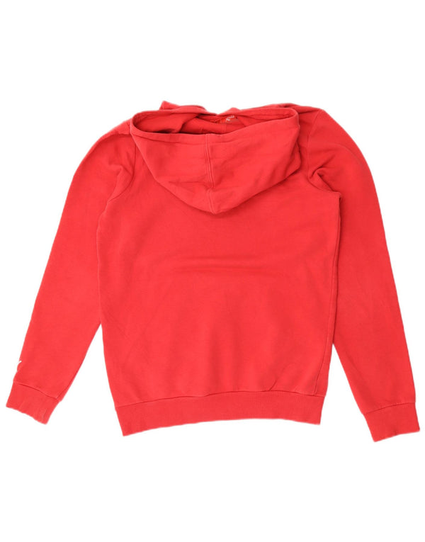 Puma - Sudadera con capucha para niña (13-14 años), color rojo