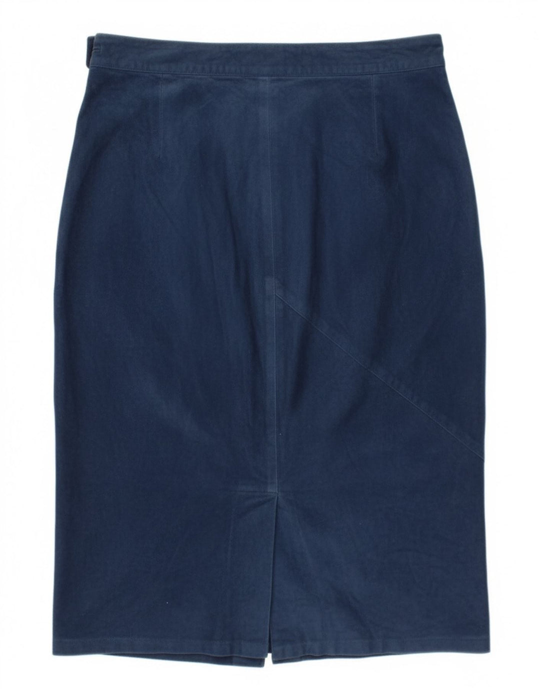 Robrik Conjunto de falda de ante para mujer de 2 piezas IT 44 Medium W30 Cuero azul marino