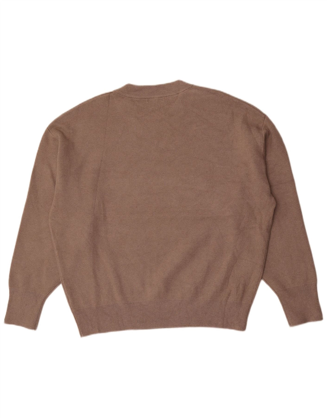 Massimo Dutti Jersey De Cuello Redondo Con Gráfico Para Hombre Gris Grande