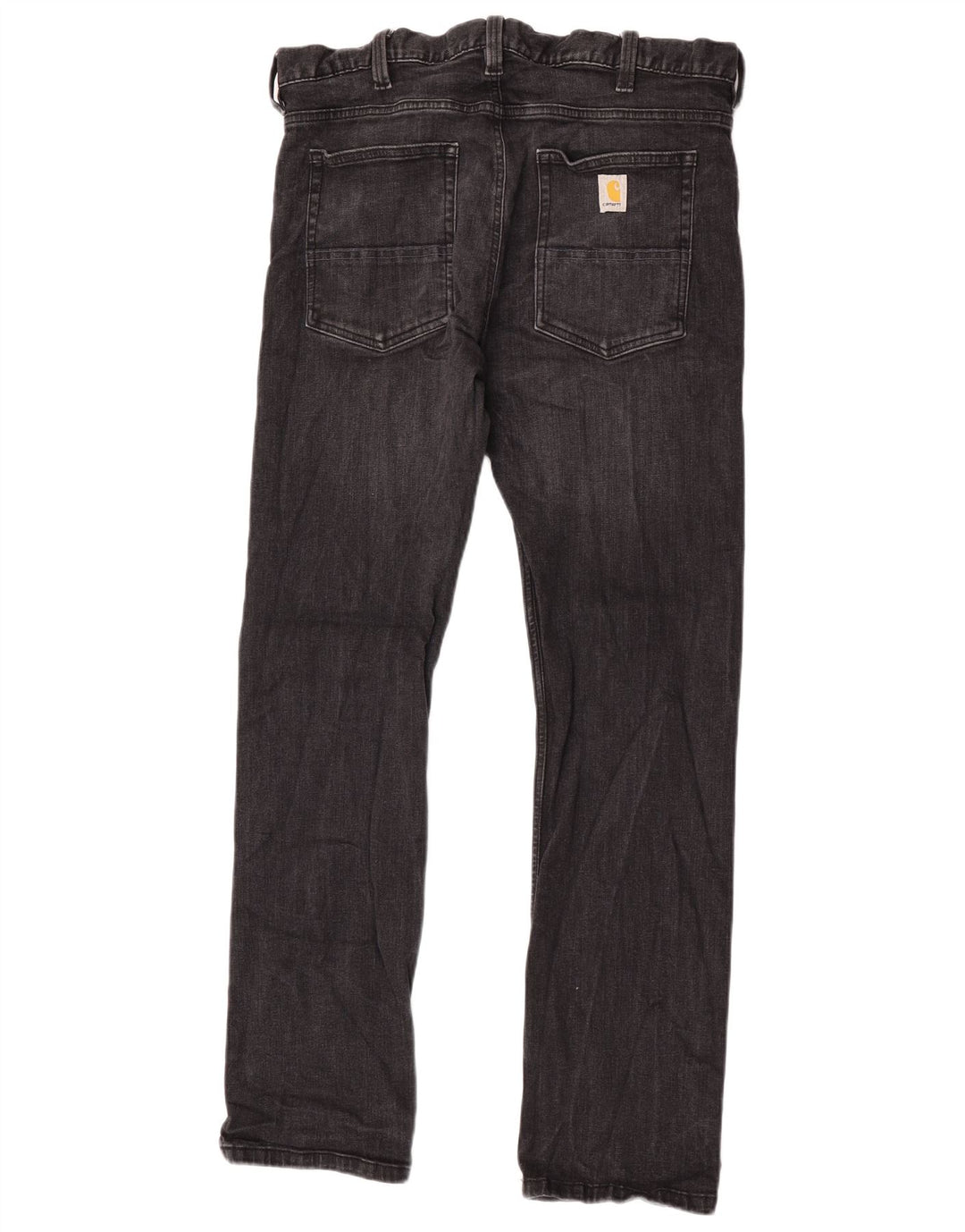 Carhartt Vaqueros rectos de ajuste relajado para hombre W36 L32 Algodón negro