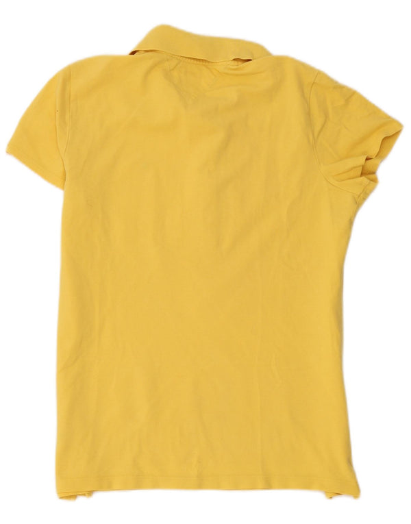 Tommy Hilfiger Polo para mujer UK 44 Grande Algodón amarillo