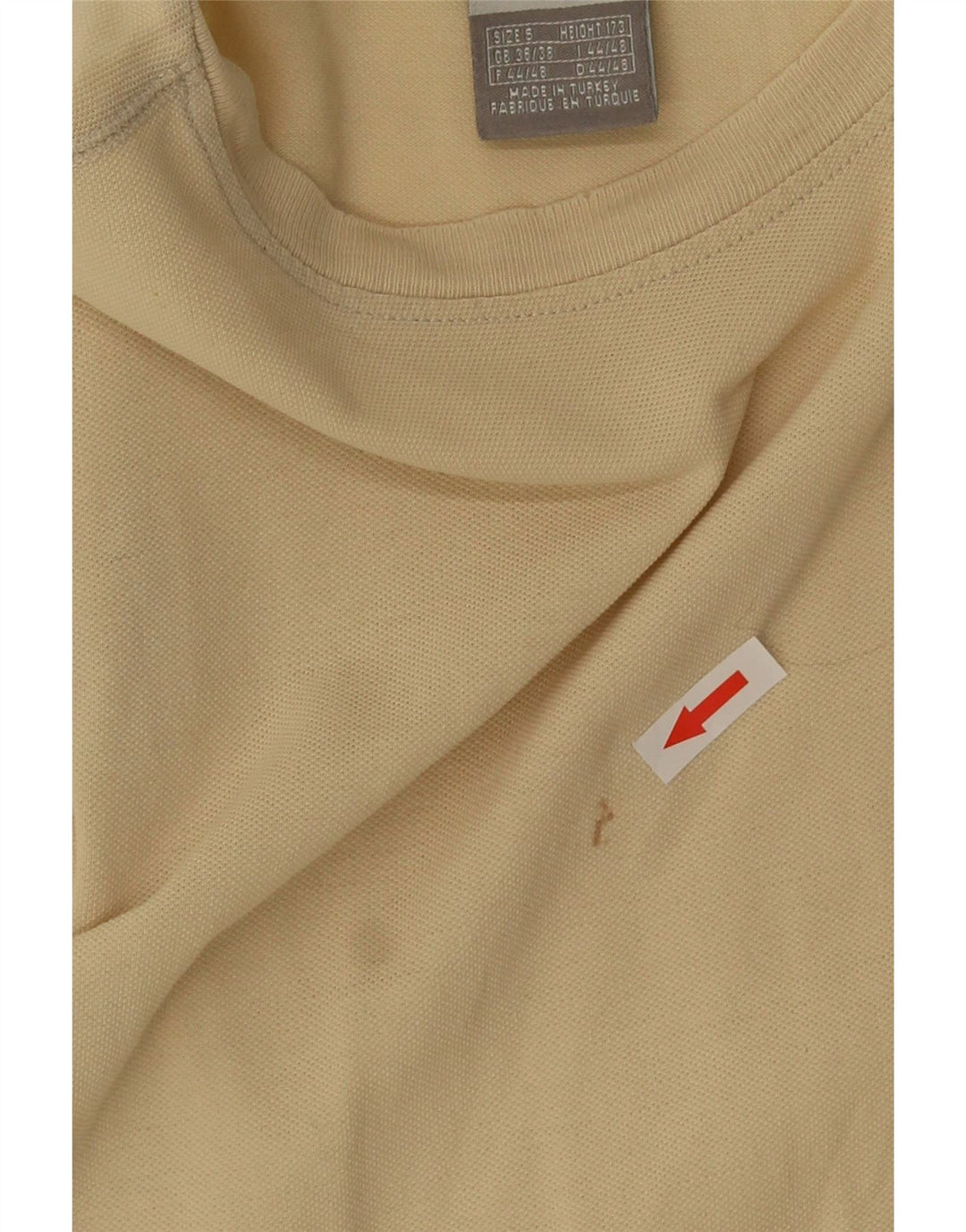Camiseta Nike Hombre Top Small Beige
