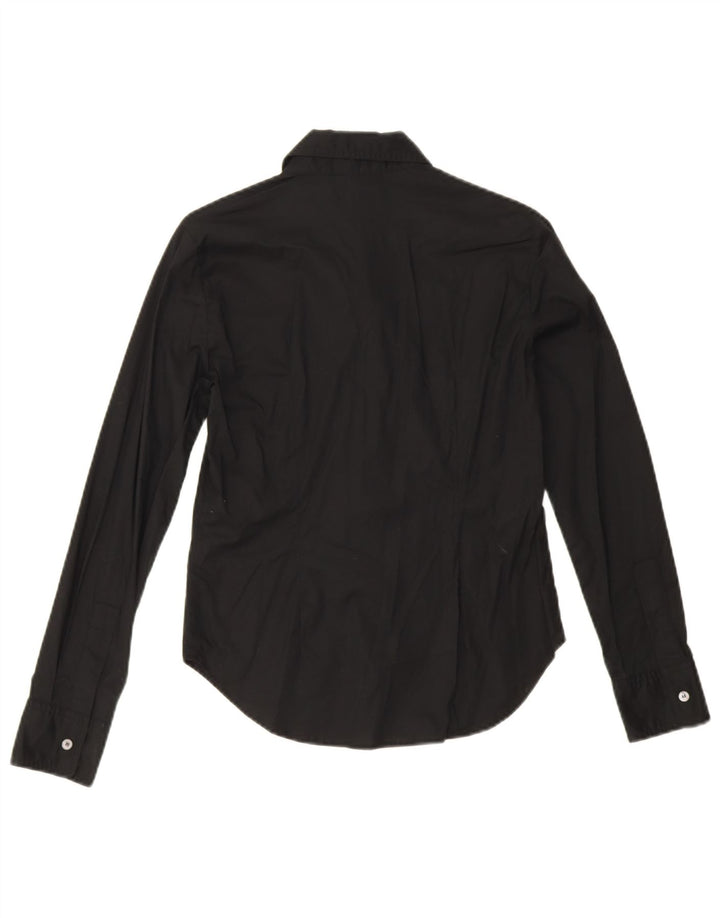 Dkny Camisa para mujer US 2 XS Algodón negro