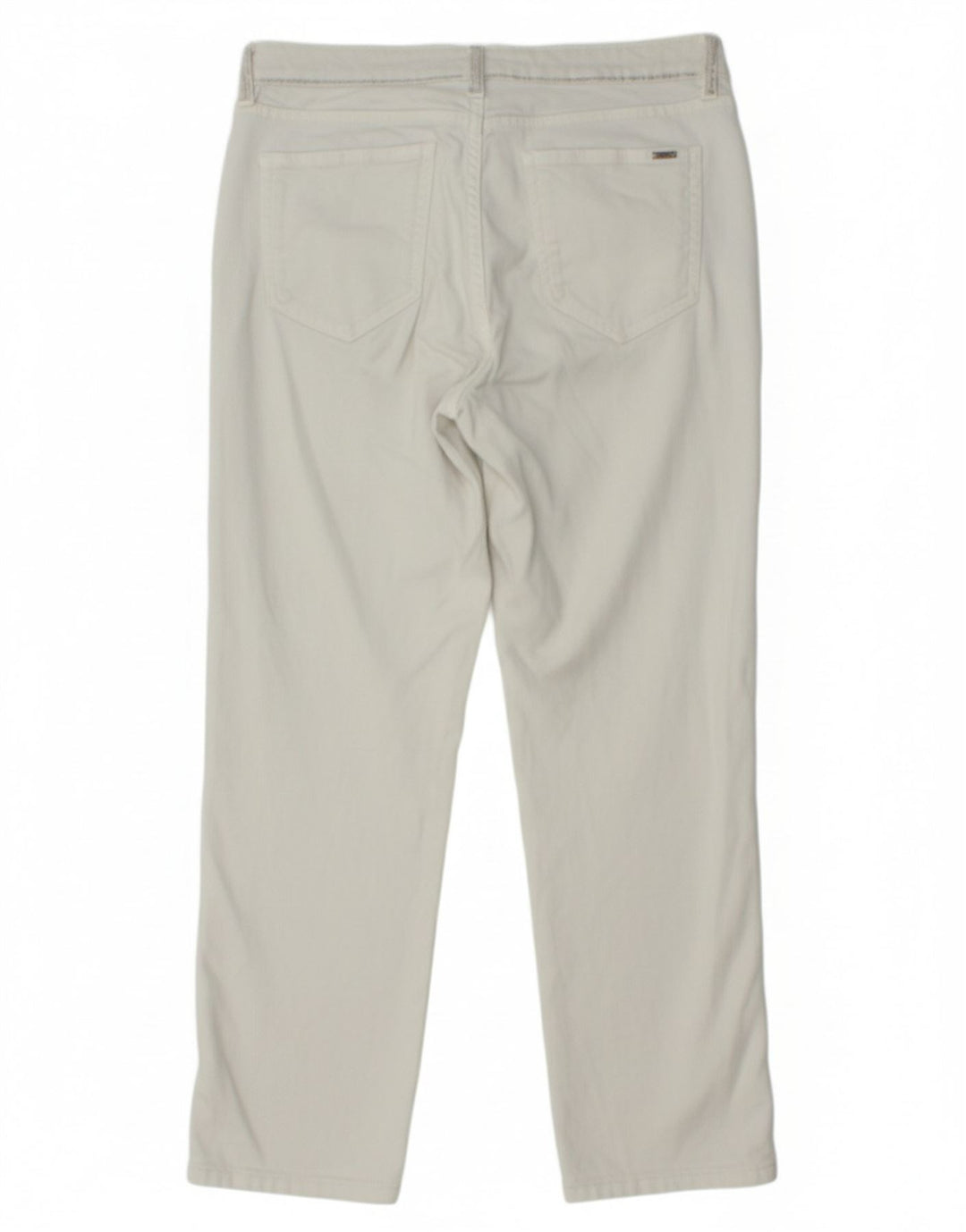 MASSIMO DUTTI Mens Cropped Jeans EU 40 Medium W30 L26 White