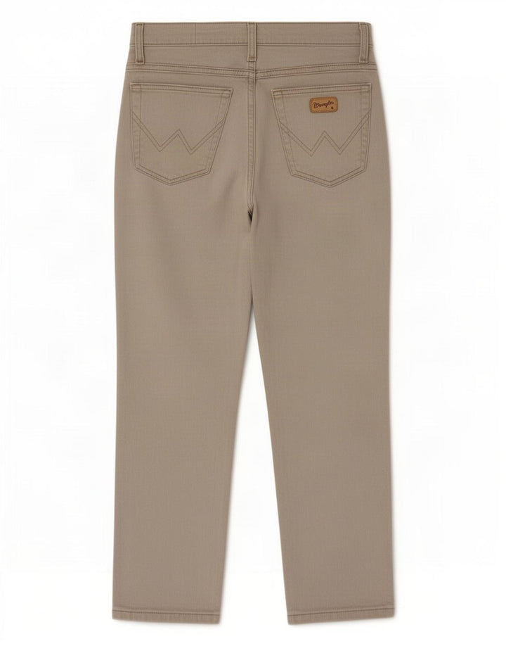 Wrangler Vaqueros rectos para hombre W32 L29 Gris