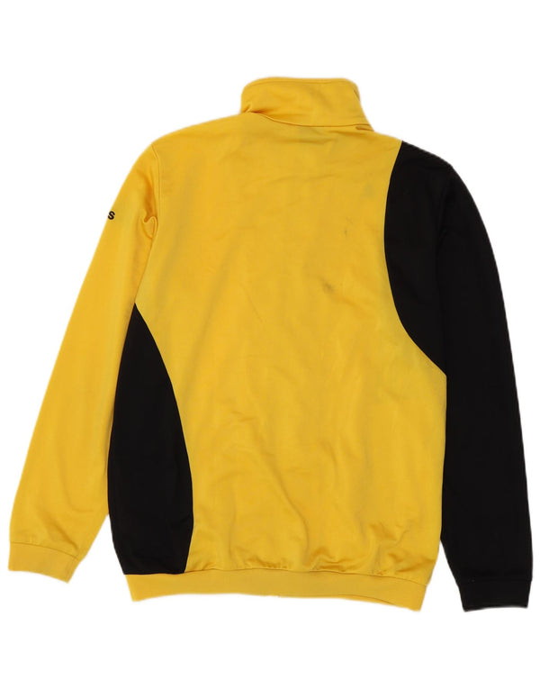 Adidas - Chaqueta de chándal gráfica para niños, 13-14 años, color amarillo