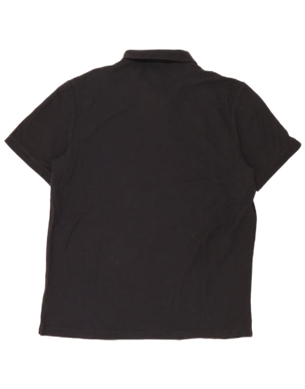 Polo Calvin Klein para hombre de algodón negro mediano