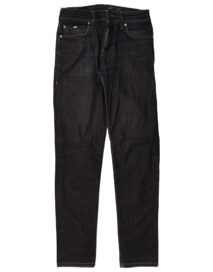 Vaqueros Slim Mujer Gas W28 L29 Azul Marino Algodón