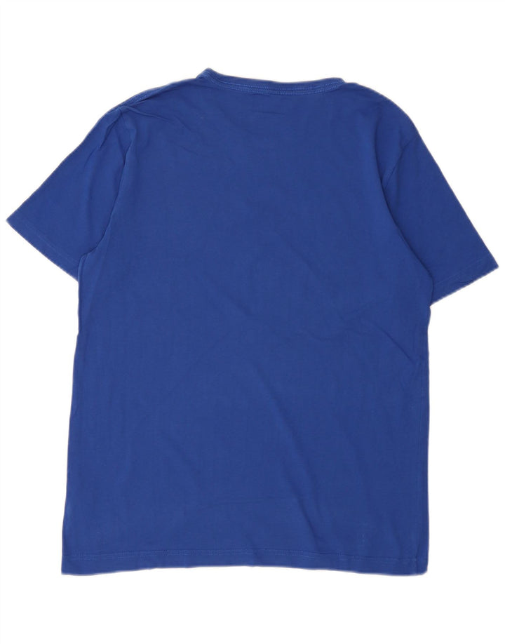Camiseta Puma Hombre Top Azul Medio Algodón
