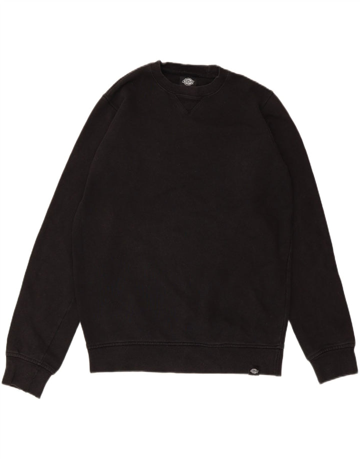 Dickies Hombre Sudadera Jumper Medium Negro Algodón