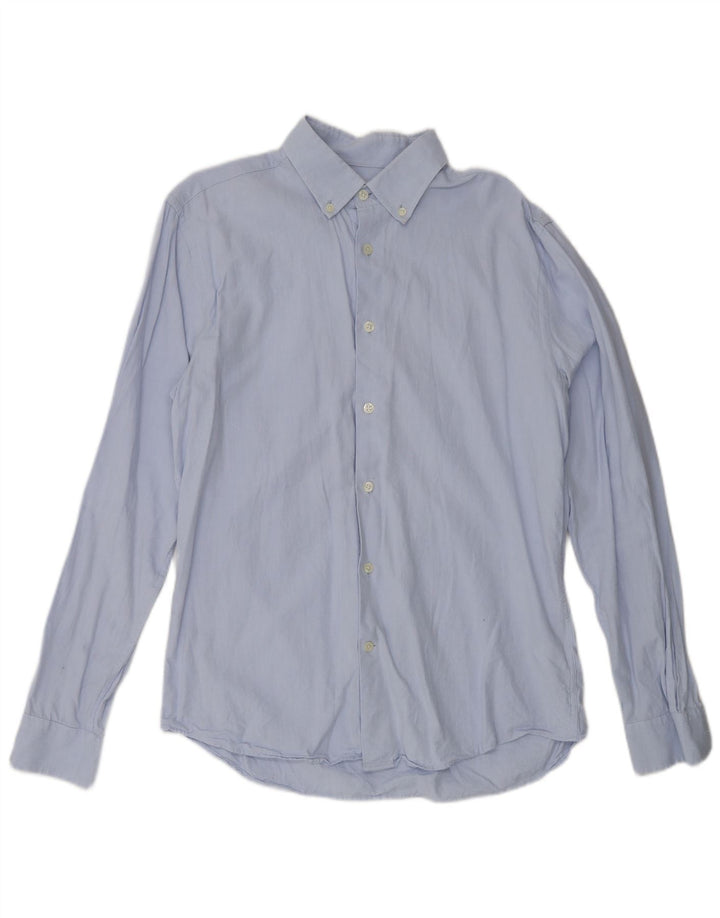 Camisa REISS Hombre Azul Medio